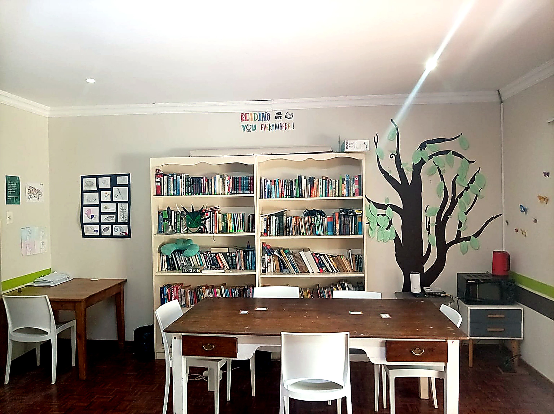 Hands On Academy reading area