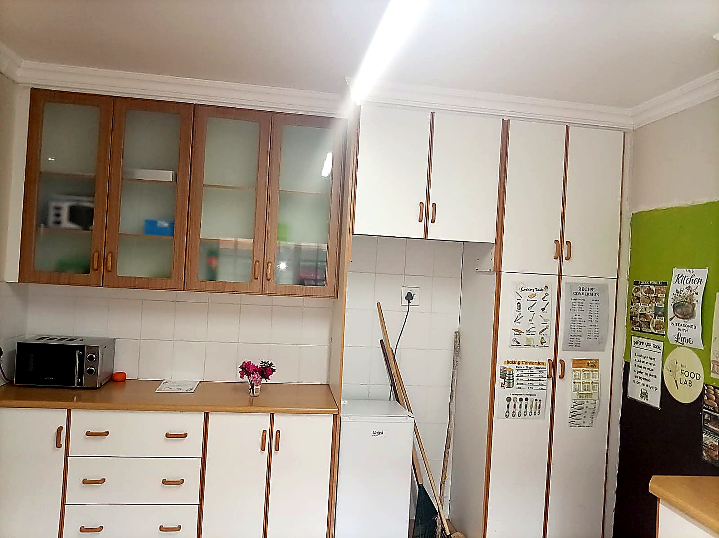 Hands On Academy kitchen storage area